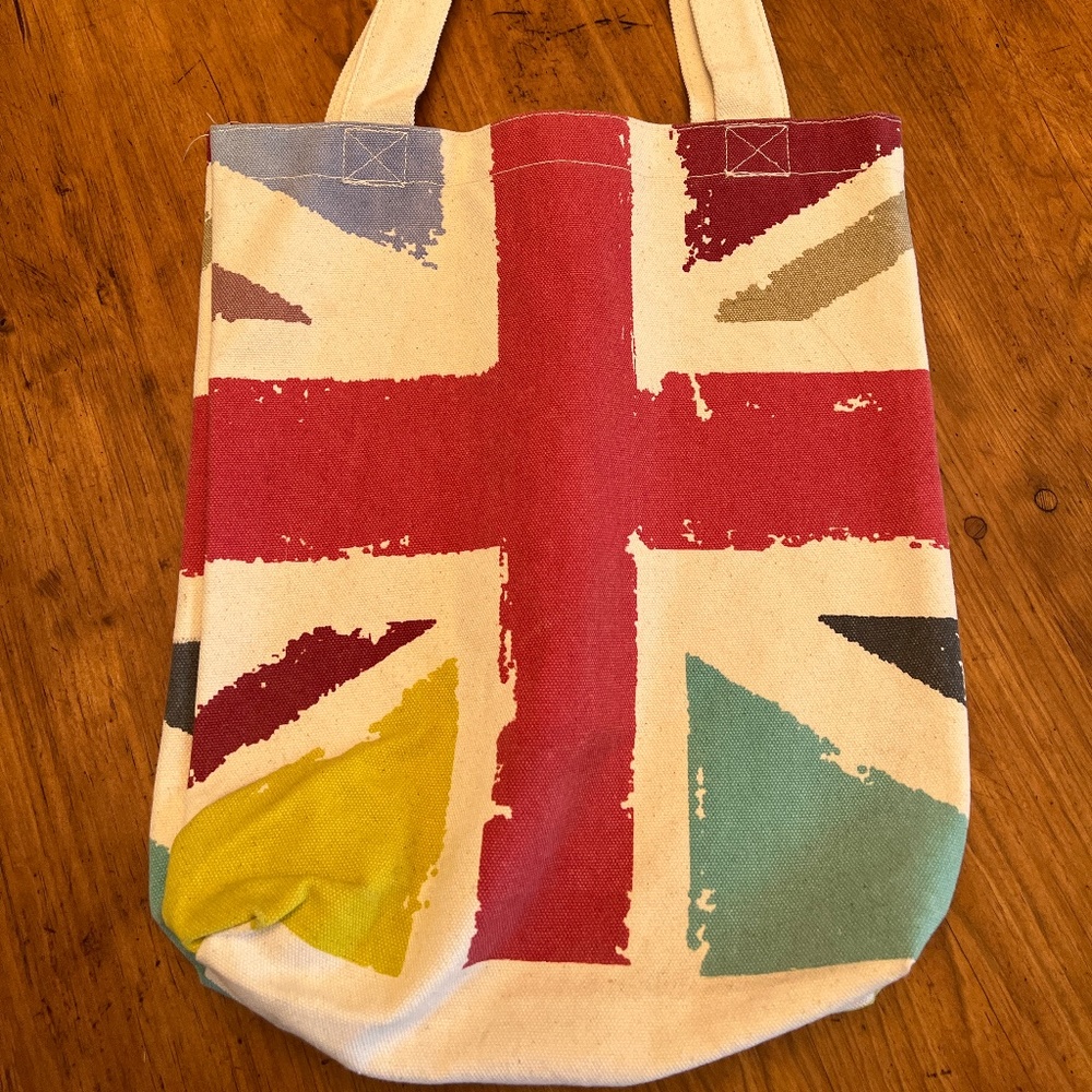 Union Jack British Canvas Tote bag from John Lewis - NWOT